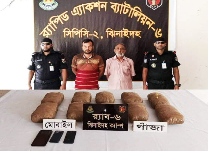 2 arrested with drugs from Madhupur, marijuana dealer, drug dealer chuadanga, STV, samagro tv